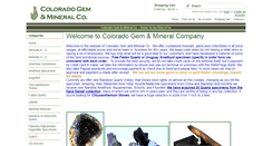 Desktop Screenshot of coloradogem.com